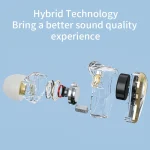 KZ SK10 1DD+1BA Hybrid Technology Bluetooth 5.2 True Wireless TWS Earphone, SK10(White), SK10(Pink), SK10(Black) - Image 8