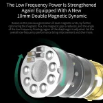 KZ ZSX 12-unit Ring Iron Metal Gaming In-ear Wired Earphone,, ZSX Standard Version(Black), ZSX Standard Version(Cyan), ZSX Standard Version(Purple), ZSX Mic Version(Black), ZSX Mic Version(Cyan)... - Image 2