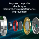 KZ Z3 Hybrid Technology 1DD+1BA Wireless Bluetooth 5.2 Sports Noise Reduction TWS In-ear Earphone - Image 7