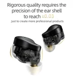 KZ AST 24-unit Balance Armature Monitor HiFi In-Ear Wired Earphone, No Mic, With Mic - Image 6