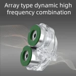 KZ DQ6 3-unit Dynamic HiFi In-Ear Wired Earphone, No Mic, With Mic - Image 5