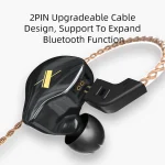 KZ EDX Dynamic Monitor HiFi In-Ear Wired Earphone, No Mic, With Mic - Image 6