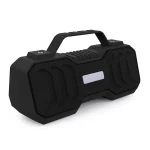 New Rixing NR-4500M Bluetooth 5.0 Portable Outdoor Karaoke Wireless Bluetooth Speaker with Microphone, NR-4500M(Black), NR-4500M(Red), NR-4500M(Green), NR-4500M(Dark Green), NR-4500M(Grey)