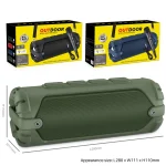 New Rixing NR-6013M Bluetooth 5.0 Portable Outdoor Karaoke Wireless Bluetooth Speaker with Microphone & Shoulder Strap, NR-6013M(Black), NR-6013M(Red), NR-6013M(Blue), NR-6013M(Green) - Image 5