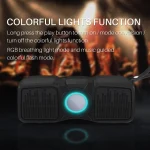 New Rixing NR-9011 Bluetooth 5.0 Portable Outdoor Wireless Bluetooth Speaker, NR-9011(Black), NR-9011(Yellow), NR-9011(Grey), NR-9011(Blue) - Image 7