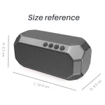 NewRixing NR-4000 TWS Mesh Polygon Music Box Concept Bluetooth Speaker - Image 2
