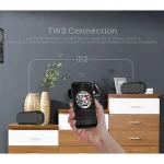 NewRixing NR-4000 TWS Mesh Polygon Music Box Concept Bluetooth Speaker - Image 4