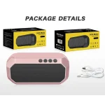 NewRixing NR-4000 TWS Mesh Polygon Music Box Concept Bluetooth Speaker - Image 5