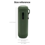 NewRixing NR-4016A TWS Outdoor Splashproof Bluetooth Speaker with Carabiner Handle & SOS Flashlight - Image 3