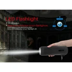 NewRixing NR-4016A TWS Outdoor Splashproof Bluetooth Speaker with Carabiner Handle & SOS Flashlight - Image 6