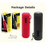 NewRixing NR-4016A TWS Outdoor Splashproof Bluetooth Speaker with Carabiner Handle & SOS Flashlight - Image 9