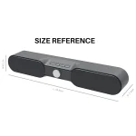 NewRixing NR-4017A TWS Graffiti Soundbar Bluetooth Speaker with Knob - Image 3