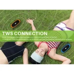 NewRixing NR-4022 TWS Two-color Bluetooth Speaker with Handle - Image 4