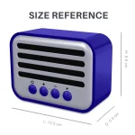 New Rixing NR-102 Mini TWS Bluetooth Speaker, NR-102 (Orange), NR-102 (Black), NR-102 (Red), NR-102 (Blue), NR-102 (Light Green) - Image 3