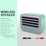 New Rixing NR-102 Mini TWS Bluetooth Speaker, NR-102 (Orange), NR-102 (Black), NR-102 (Red), NR-102 (Blue), NR-102 (Light Green) - Image 4
