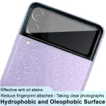 IMAK Rear Camera Lens Glass Film Black Version, For Samsung Galaxy Z Flip3 5G - Image 5