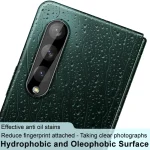 IMAK Integrated Rear Camera Lens Tempered Glass Film with Lens Cap Black Version, For Samsung Galaxy Z Fold3 5G - Image 6