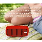 NewRixing NR-5018 Outdoor Portable Bluetooth Speaker, Support Hands-free Call / TF Card / FM / U Disk - Image 3