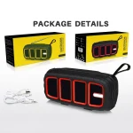 NewRixing NR-5018 Outdoor Portable Bluetooth Speaker, Support Hands-free Call / TF Card / FM / U Disk - Image 6