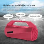 NewRixing NR-4025FM Outdoor Splash-proof Water Portable Bluetooth Speaker, Support Hands-free Call / TF Card / FM / U Disk - Image 5