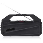 NewRixing NR-4025FM with Screen Outdoor Splash-proof Water Portable Bluetooth Speaker, Support Hands-free Call / TF Card / FM / U Disk