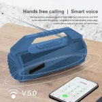 NewRixing NR-4025FM with Screen Outdoor Splash-proof Water Portable Bluetooth Speaker, Support Hands-free Call / TF Card / FM / U Disk - Image 4