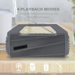 NewRixing NR-4025FM with Screen Outdoor Splash-proof Water Portable Bluetooth Speaker, Support Hands-free Call / TF Card / FM / U Disk - Image 6