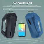 NewRixing NR-4025FM with Screen Outdoor Splash-proof Water Portable Bluetooth Speaker, Support Hands-free Call / TF Card / FM / U Disk - Image 7