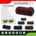 NewRixing NR-5011 Outdoor Portable Bluetooth Speakerr, Support Hands-free Call / TF Card / FM / U Disk - Image 5