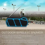 NewRixing NR-5011fm Outdoor Portable Bluetooth Speakerr, Support Hands-free Call / TF Card / FM / U Disk - Image 4