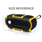 NewRixing NR-5016 Outdoor Splash-proof Water Bluetooth Speaker, Support Hands-free Call / TF Card / FM / U Disk - Image 3