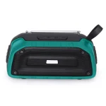 New Rixing NR-906FM TWS Waterproof Bluetooth Speaker Support Hands-free Call / FM with Handle & Antenna, NR-906FM (Emerald Green), NR-906FM (Black), NR-906FM (Red), NR-906FM (Army Green)...