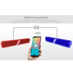 NewRixing NR-6017 Outdoor Portable Bluetooth Speaker, Support Hands-free Call / TF Card / FM / U Disk - Image 3