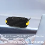 New Rixing NR-907FM TWS Outdoor Bluetooth Speaker Support Hands-free Call / FM with Handle & Antenna, NR-907FM (Orange), NR-907FM (Black), NR-907FM (Red), NR-907FM (Yellow), NR-906 (Blue) - Image 5