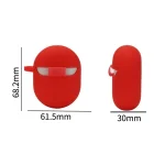 Anti-fall Wireless Earphone Silicone Protective Case, For Xiaomi Redmi AirDots 3 Pro - Image 2
