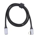 Elbow USB-C / Type-C Male to USB-C / Type-C Female Transmission Data Cable, 0.5m, 1m, 1.5m, 2m - Image 4