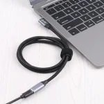 Elbow USB-C / Type-C Male to USB-C / Type-C Female Transmission Data Cable, 0.5m, 1m, 1.5m, 2m - Image 5