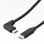 60W 3A USB-C / Type-C Male to USB-C / Type-C Elbow PD Fast Charging Magic Belt Cable, 0.5m, 1m, 2m - Image 2