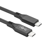 100W USB-C / Type-C 4.0 Male to USB-C / Type-C 4.0 Male Full-function Data Cable for Thunderbolt 3, 0.5m, 0.8m, 1m - Image 2