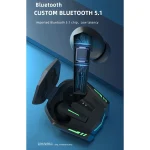 Original Lenovo XT80 TWS Game / Music Dual Mode Bluetooth Earphone with Breathing Light & Charging Box - Image 2
