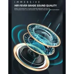 Original Lenovo XT80 TWS Game / Music Dual Mode Bluetooth Earphone with Breathing Light & Charging Box - Image 4