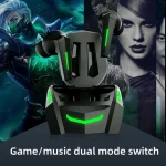 Original Lenovo XT80 TWS Game / Music Dual Mode Bluetooth Earphone with Breathing Light & Charging Box - Image 7