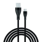 ADC-001 3A USB to USB-C / Type-C Weave Fast Charging Data Cable, 1m USB-C / Type-C, 2m USB-C / Type-C