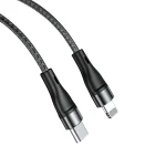 ADC-003 Type-C to 8 Pin PD Fast Charging Weave Data Cable, 1m, 2m - Image 7