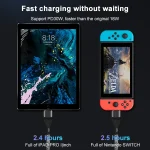 ADC-004 USB-C / Type-C to USB-C / Type-C PD Fast Charging Weave Data Cable, 1m, 2m - Image 7