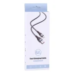 ADC-005 6A USB to USB-C / Type-C Weave Fast Charging Data Cable, 1m, 2m - Image 6