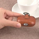 For Apple AirPods Pro Wireless Earphone Protective Leather Case with Hook - Image 5