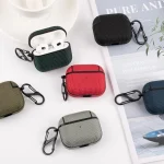 Nylon Waterproof Wireless Earphone Protective Case with Hook for AirPods 3, For AirPods 3 - Image 2