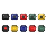 Diamond Texture Earphone Protective Case with Switch & Hook, For AirPods 3 - Image 2