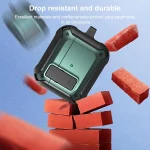 Wireless Earphones Shockproof Bumblebee Silicone Protective Case with Switch, For AirPods 3 - Image 5